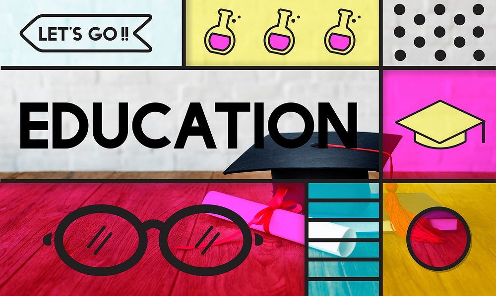 Education Academics Glasses Icon Graphics