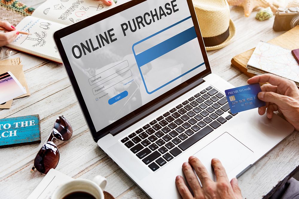 Online Purchase Internet Shopping Commerce Concept