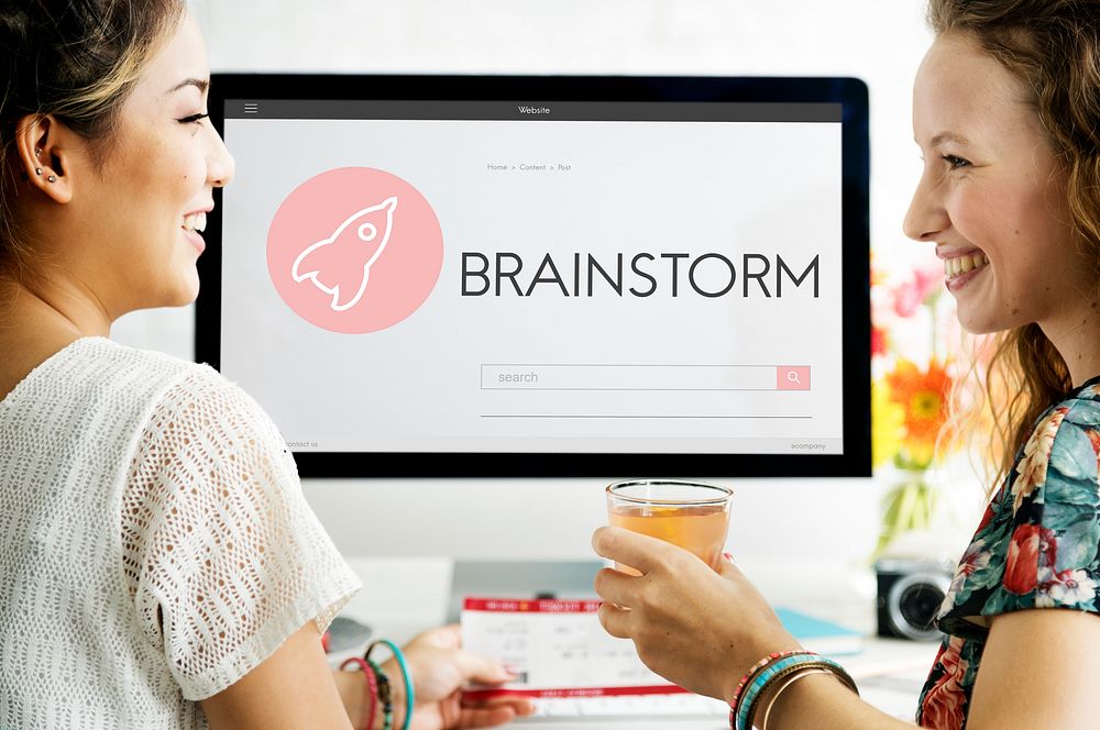 Brainstorm New Business Launch Plan Concept