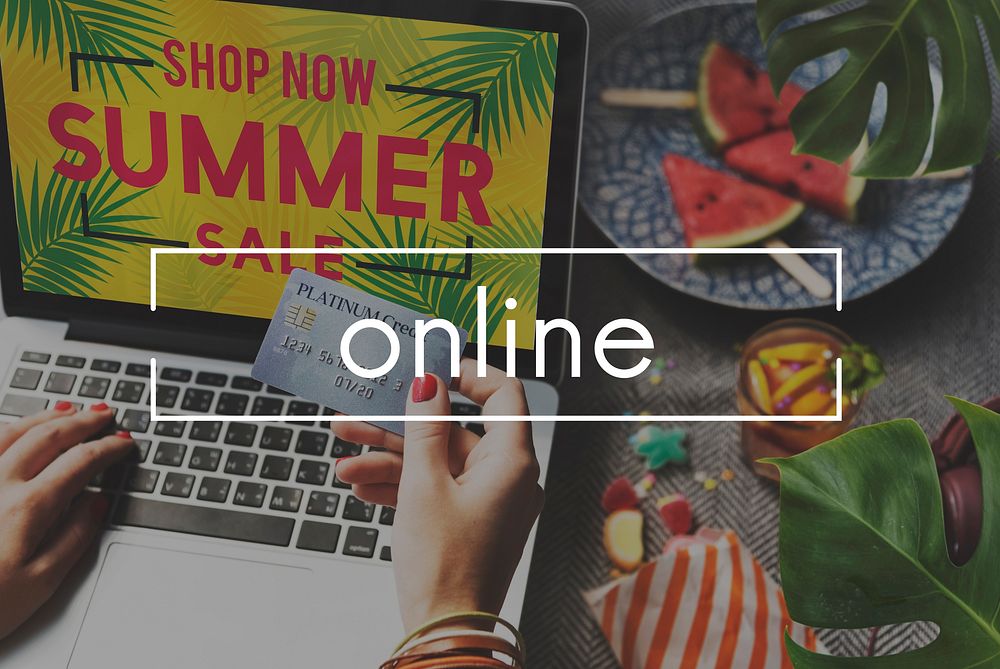 Online Shopping Commerce Internet Consumerism Concept