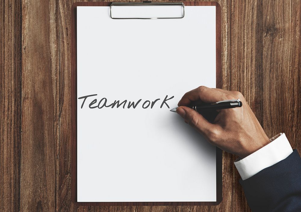 Connection Corporate Teamwork Collaboration Concept