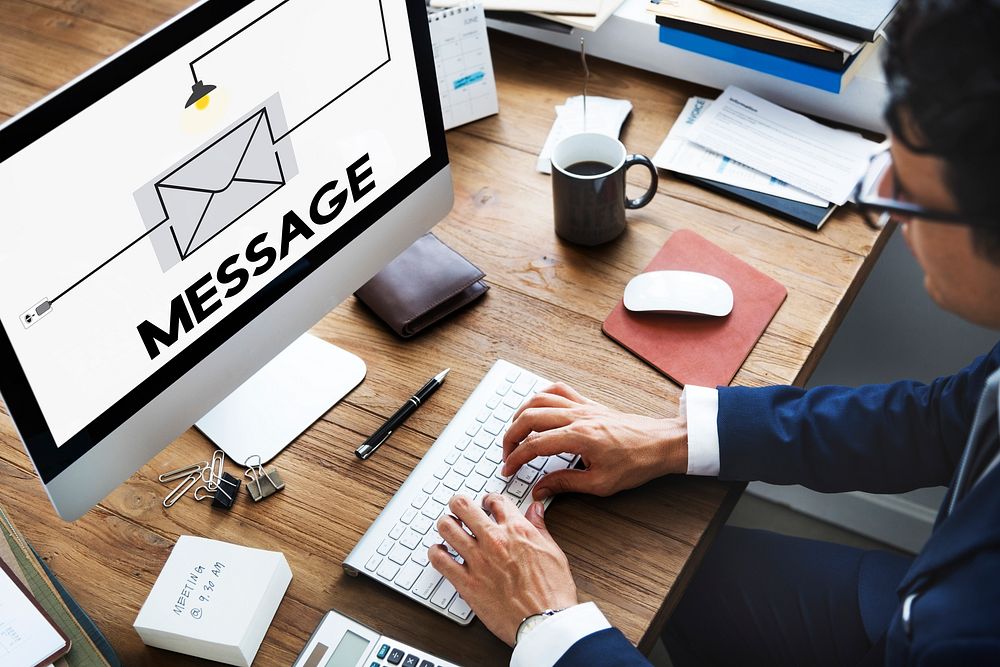 E-mail Message Inbox Communication Concept