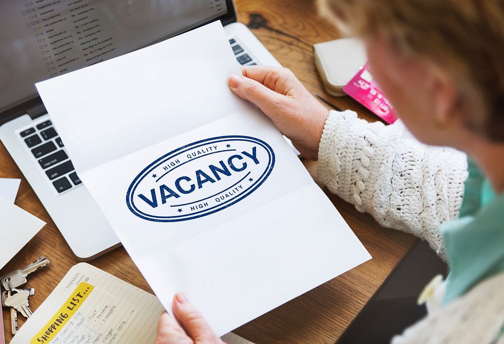 Vacancy Career Search Hotel Employment Work Concept