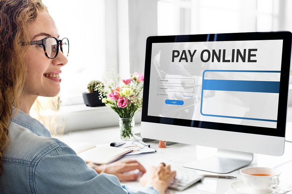 Online Payment Benefits Internet Technology Concept