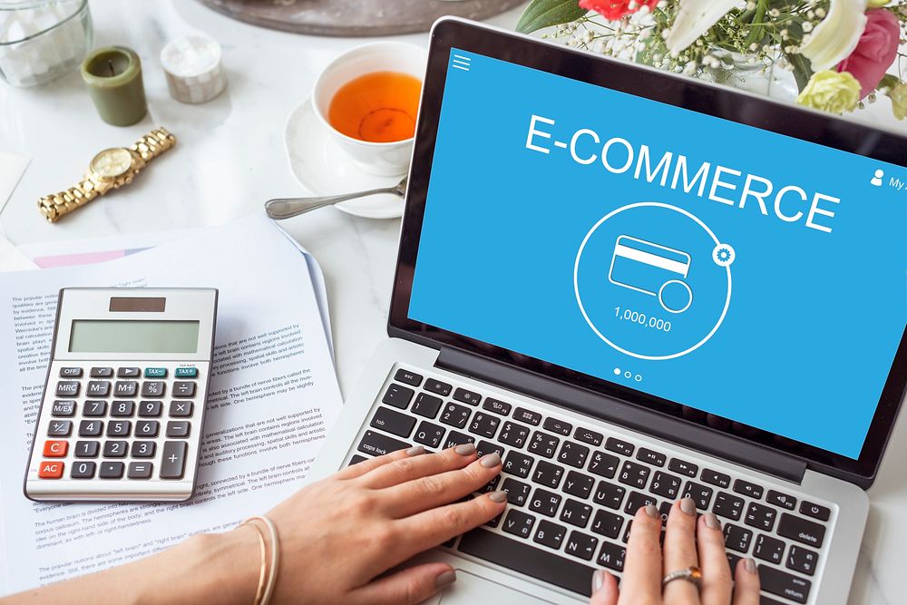 E-Commerce Online Payment Internet Banking Concept