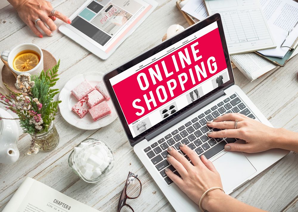 Shopping Online Consumerism Connection Sale Concept