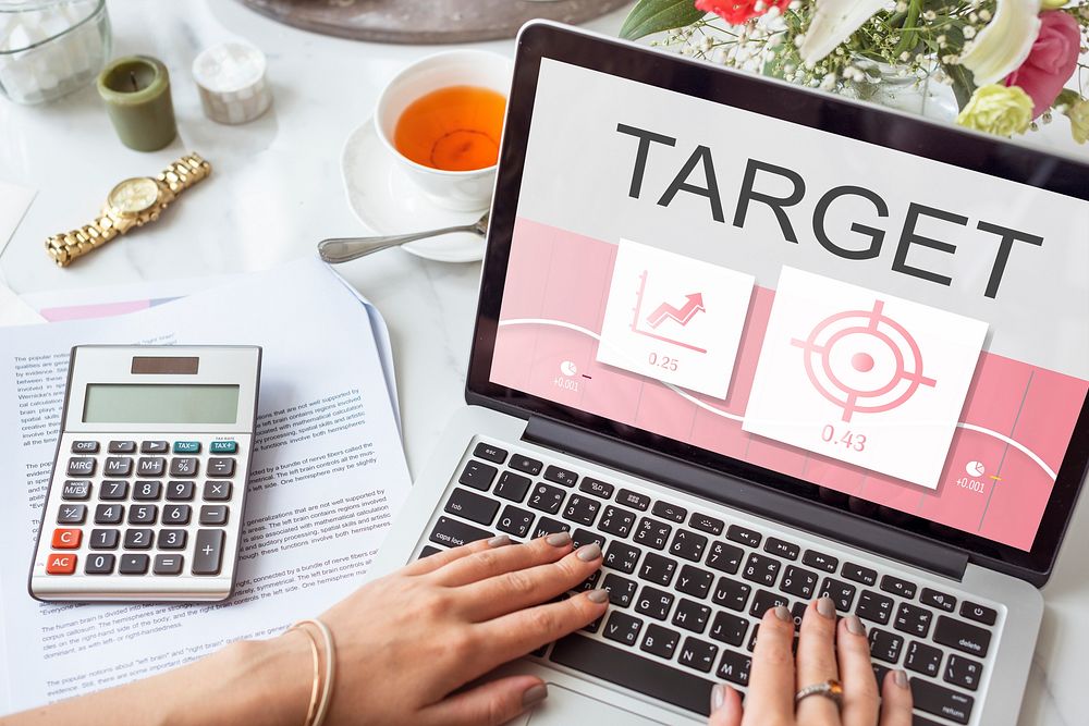 Target Aim Aspiration Goal Customer Mission Concept