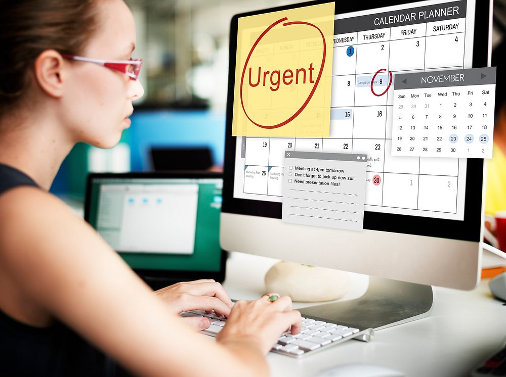 Urgent Prioritize Focus Urgency Importance Concept