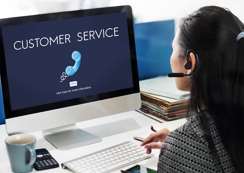 Customer Service Assistance Satisfaction Concept