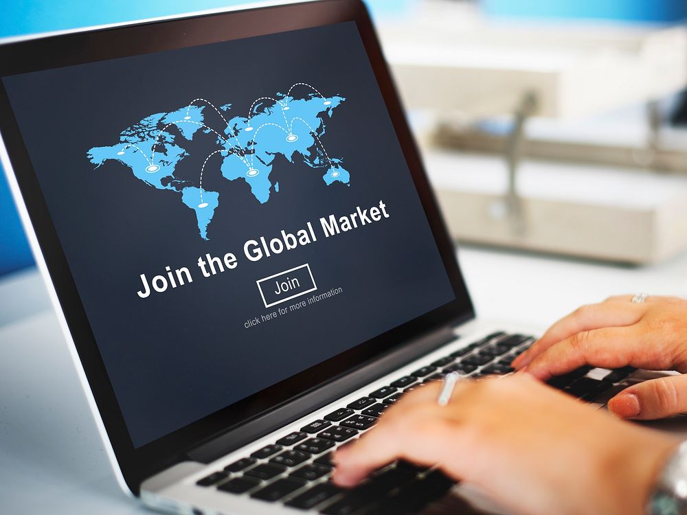 Join Global Market Campaign Commercial Digital Concept