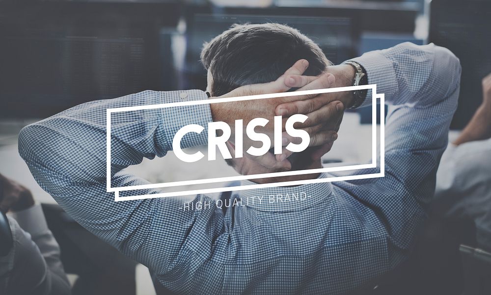 Thinking Crisis Analyse Depression Problem Concept
