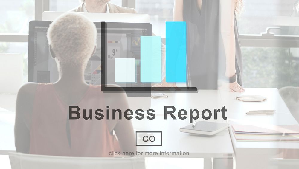 Business Report Analytics Analysis Statistics Concept