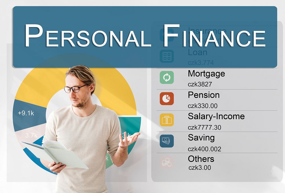 Personal Finance Information Balance Privacy Concept