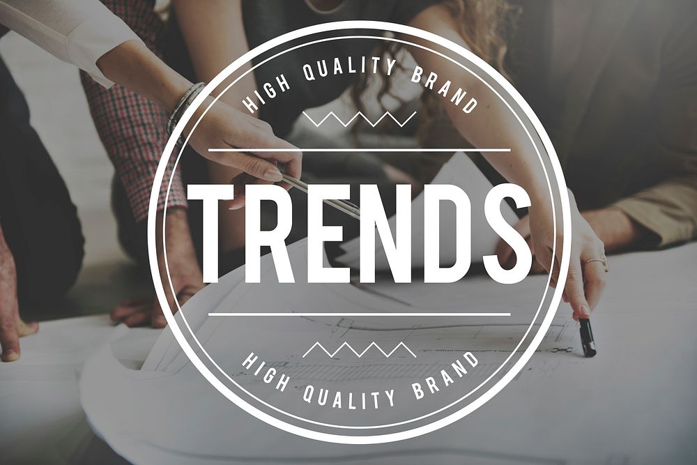 Trends Trendy Design Modern Style Concept