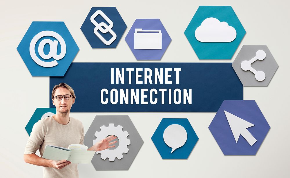 Internet Connection Technology Information Concept
