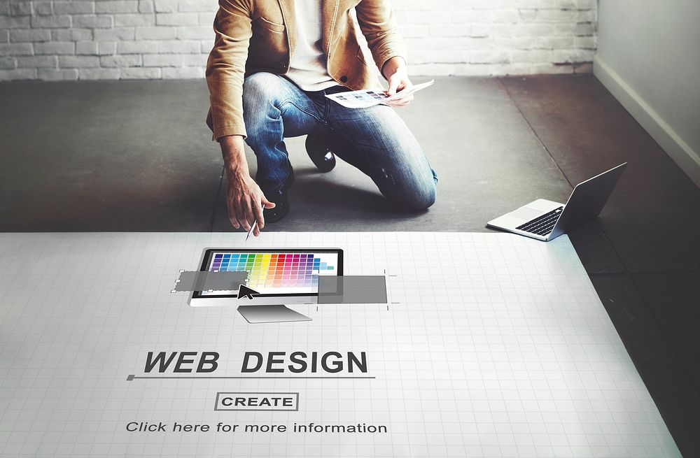 Digital Marketing Media Web Design Ideas Concept