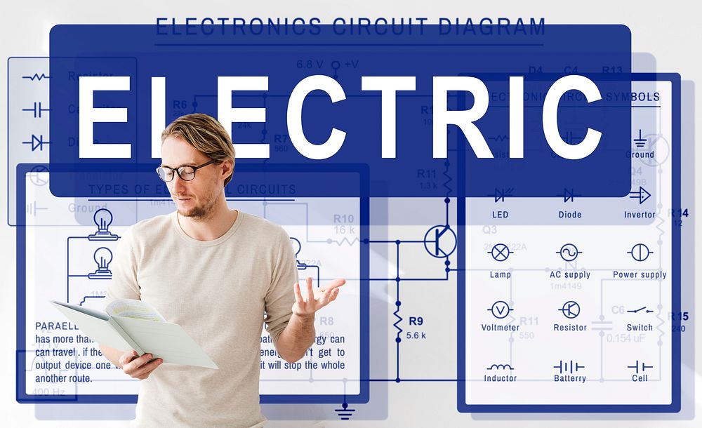 Electronic Circuit Electricity Voltage Concept