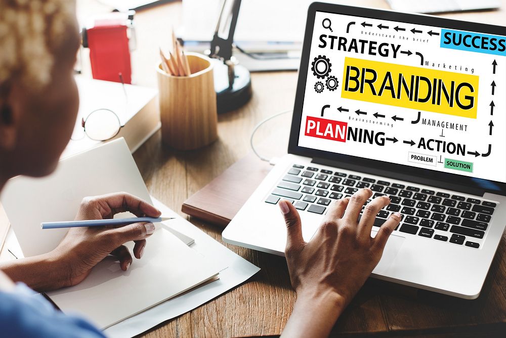 Branding Advertising Commercial Trademark Marketing Concept