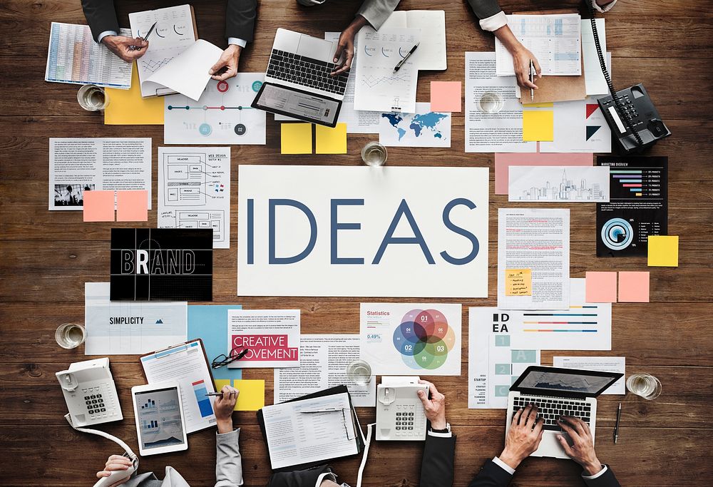 Ideas Creativity Objective Vision Concept