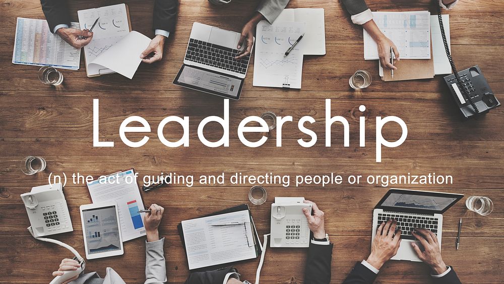 Leadership Lead Guiding Support Integrity Concept