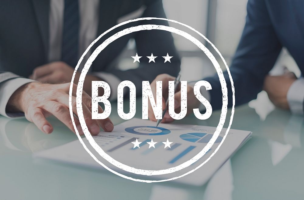Bonus Prize Profit Incentive Additional Compensation Concept