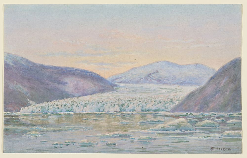 Taku Glacier, Evening. Original from the Minneapolis Institute of Art.