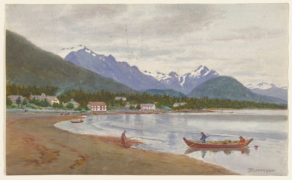 On the Way to Indian River, Sitka. Original from the Minneapolis Institute of Art.