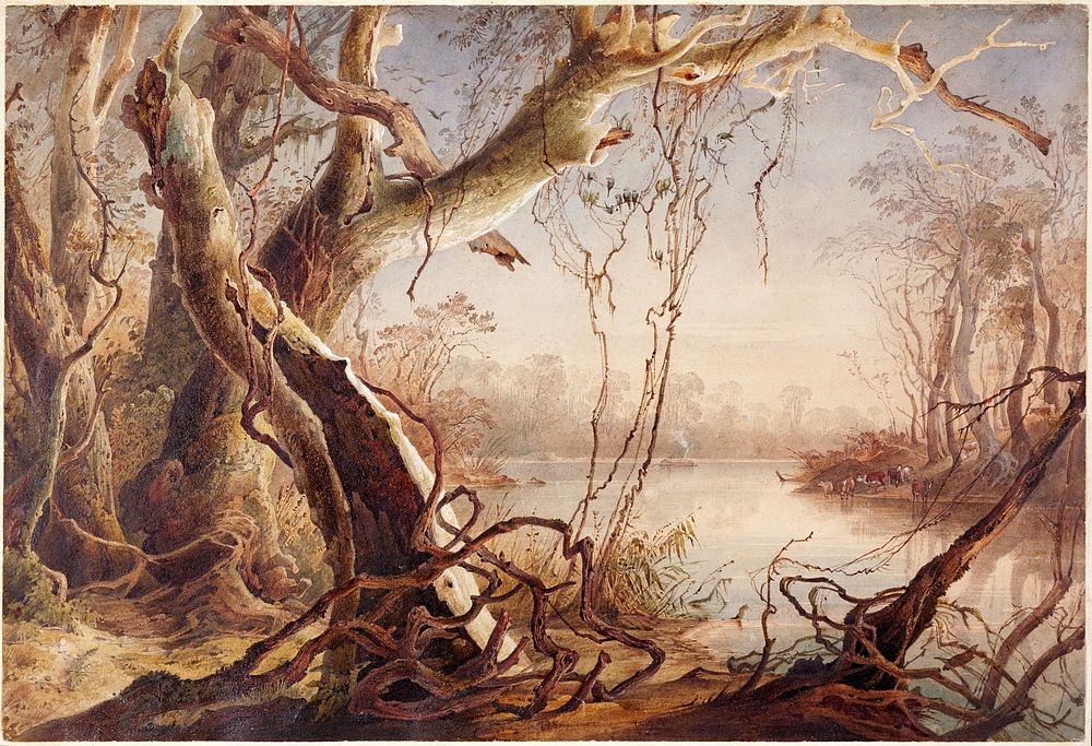Mouth of the Fox River, Indiana. Original from the Minneapolis Institute of Art.