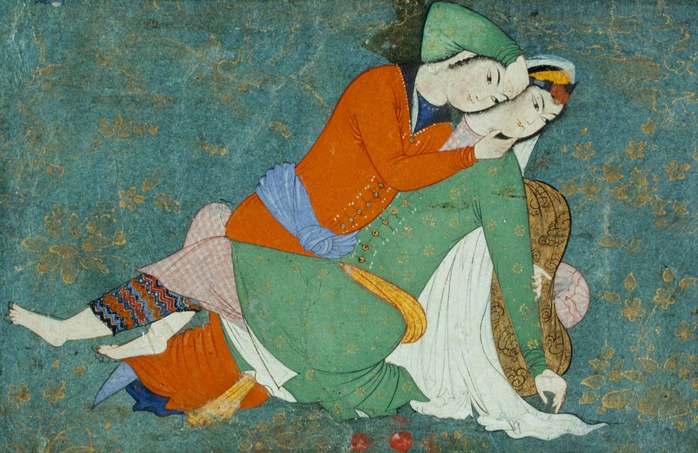 Style of Riza Abbasi. Original from the Minneapolis Institute of Art.