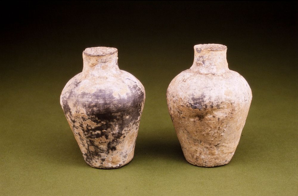Bottle, one of a pair. Original from the Minneapolis Institute of Art.