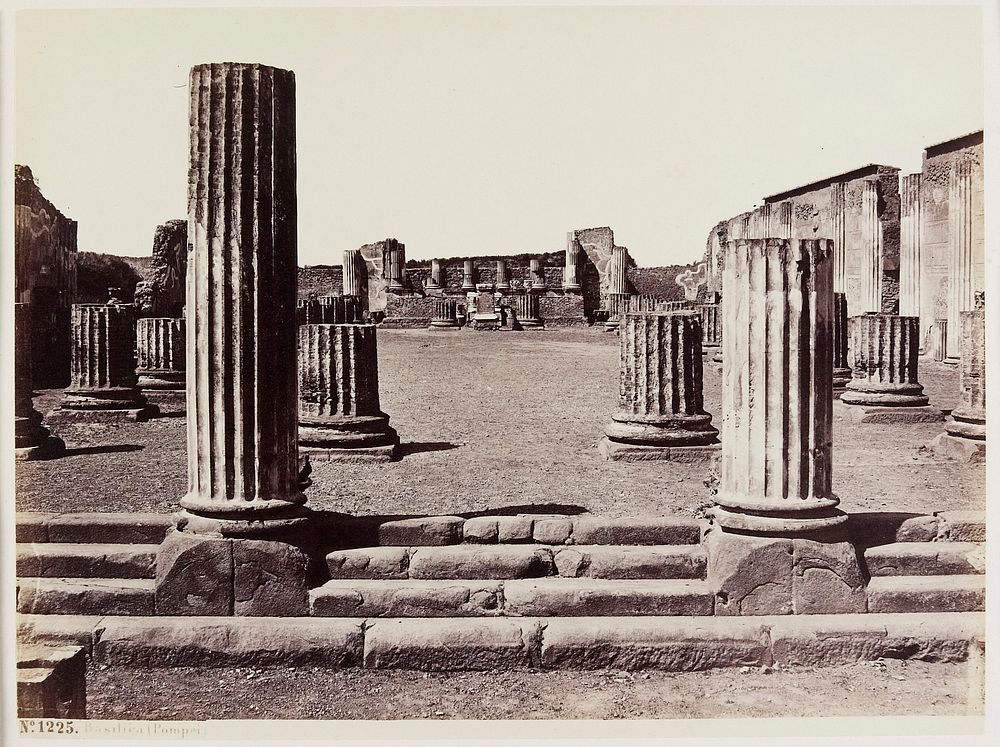 Basilica, Pompei. Original from the Minneapolis Institute of Art.