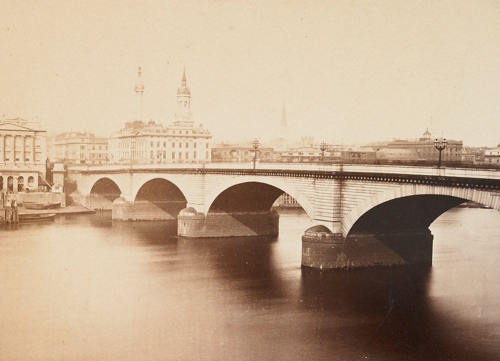 London Bridge, England. Original from the Minneapolis Institute of Art.