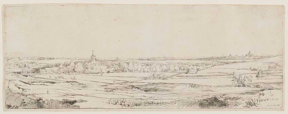 Rembrandt van Rijn's The Goldweigher's Field. Original from the Minneapolis Institute of Art.