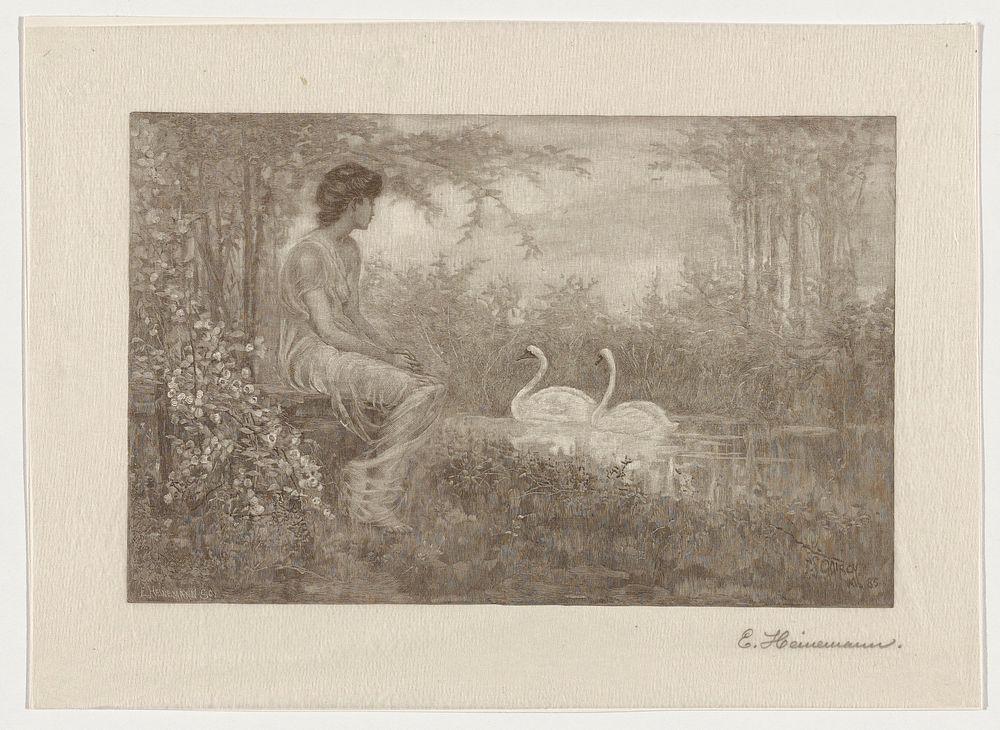 A Spring Idyl. Original from the Minneapolis Institute of Art.