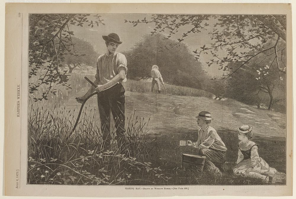 Making Hay. Original from the Minneapolis Institute of Art.