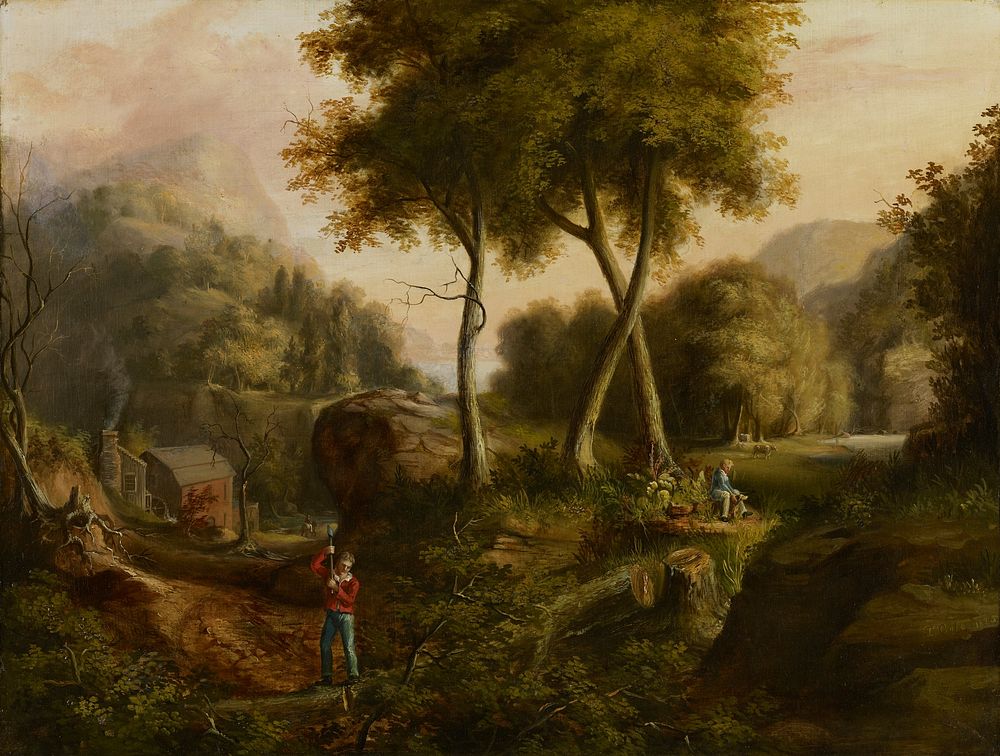 Landscape.. Original from the Minneapolis Institute of Art.