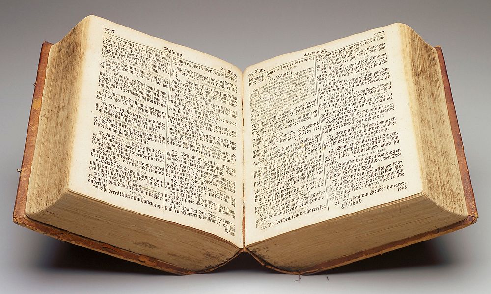Bible (1757). Original from The Minneapolis Institute of Art.