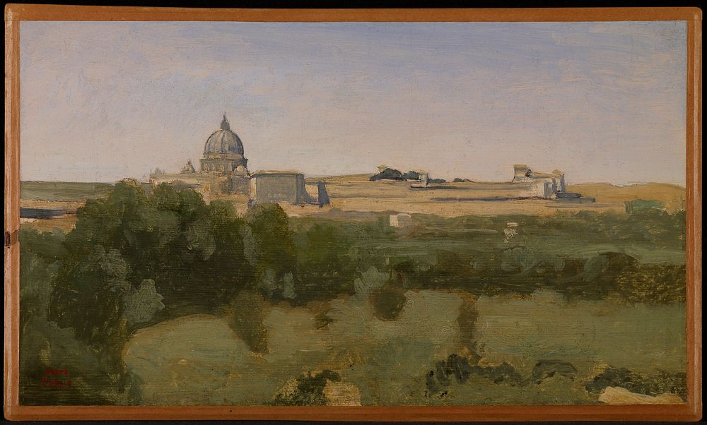 View of Rome from Monte Pincio. Original from the Minneapolis Institute of Art.