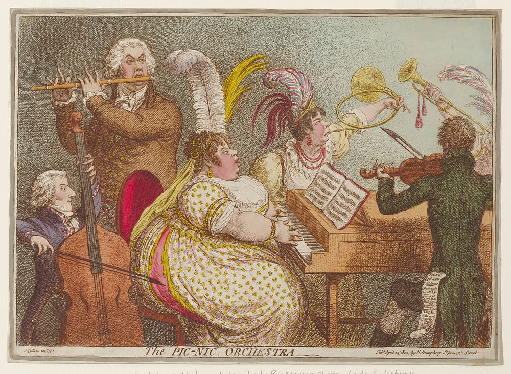 The Pic-Nic Orchestra. Original from the Minneapolis Institute of Art.