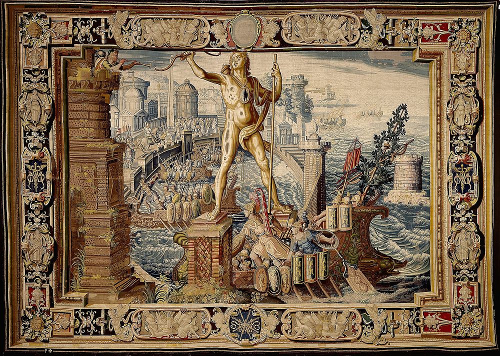 A piece for the tapestry cycle woven for Marie de' Medici, The Stories of Queen Artemisia, based on an epic account by…