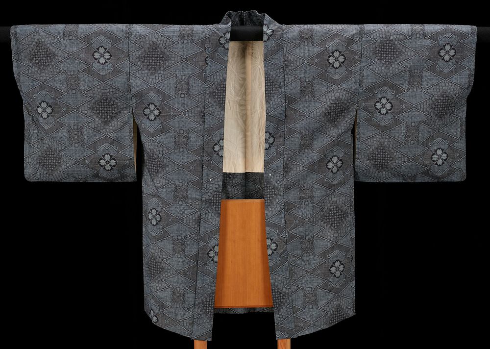 short jacket, cotton, warp and weft ikat. Original from the Minneapolis Institute of Art.
