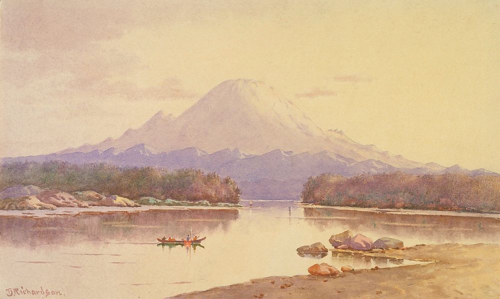 Mount Rainier. Original from the Minneapolis Institute of Art.