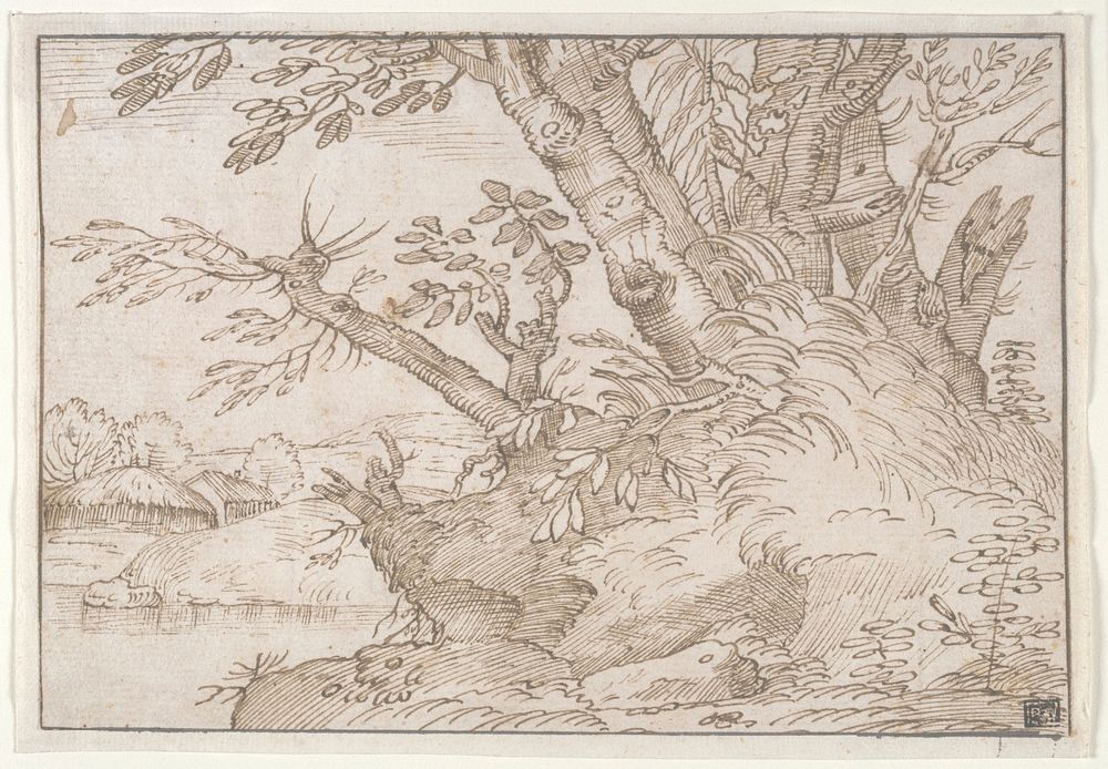 Landscape with Trees. Original from the Minneapolis Institute of Art.
