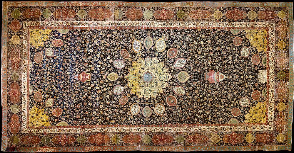 Ardabil Carpet 1539-40, the World's oldest dated Carpet.