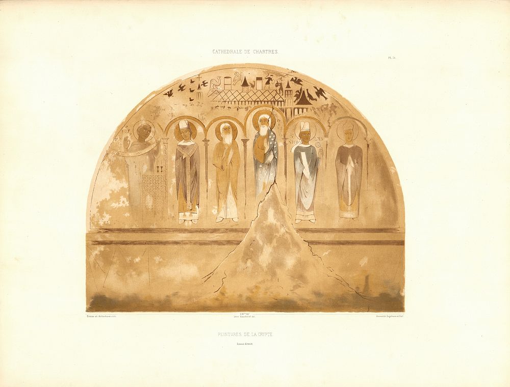 Monographie de la cathédrale de Chartres. Atlas