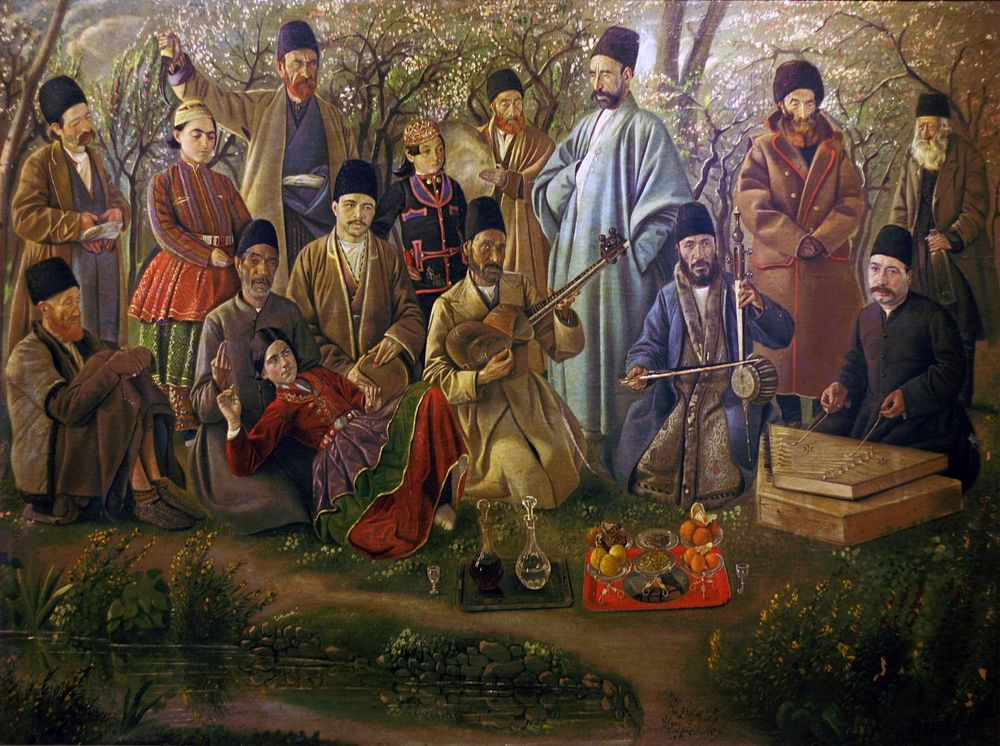 a music group in Naser al-din shah era.