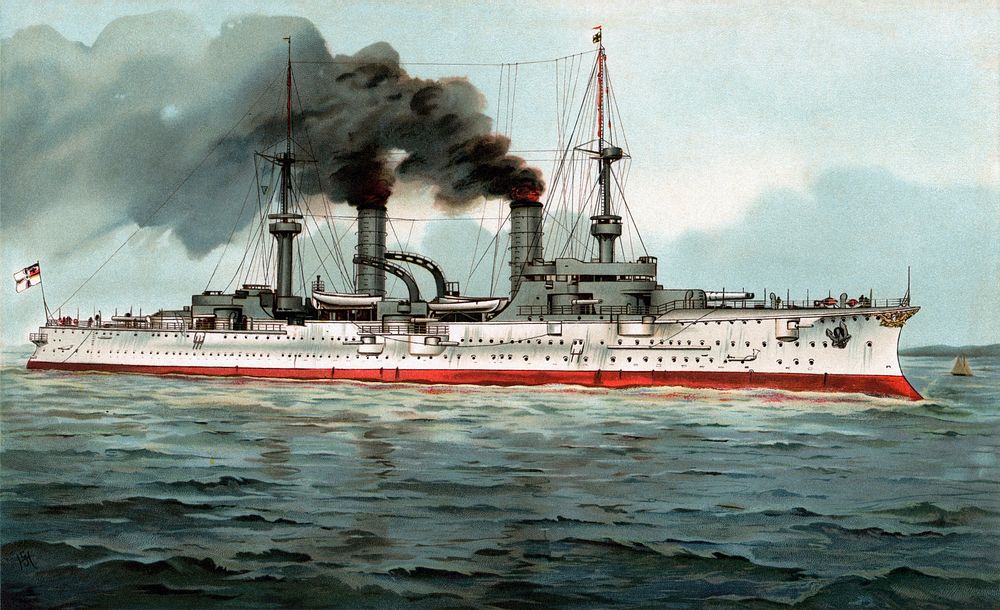 S.M. Grosser Kreuzer Fürst Bismarck.
