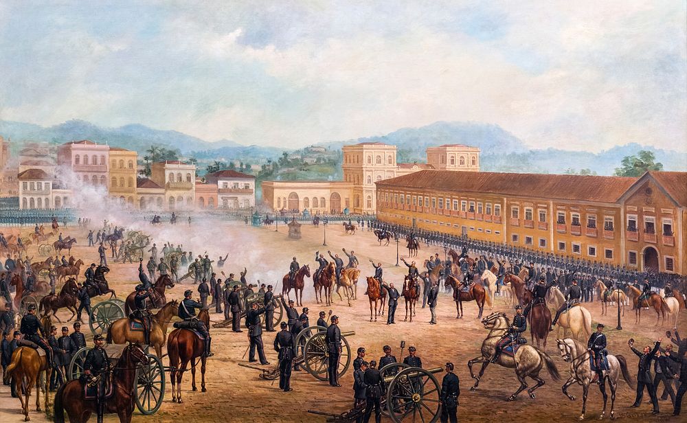 Proclamação da República by Benedito Calixto 1893