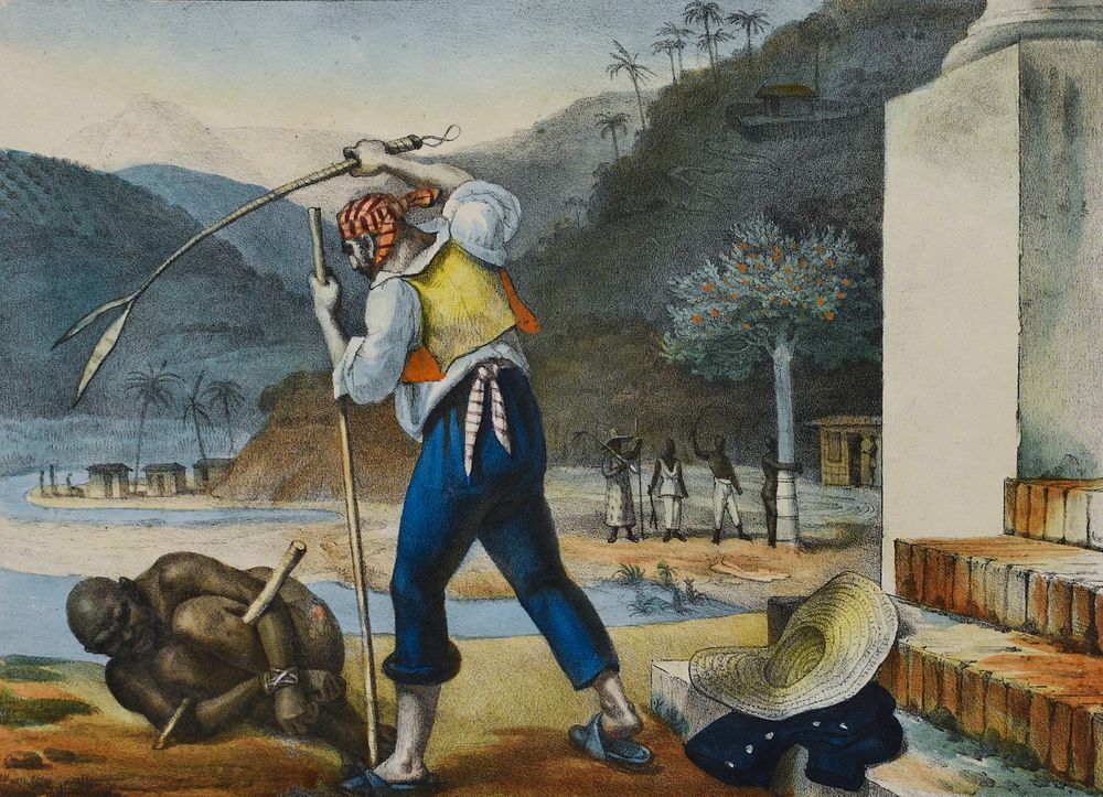 Slavery in Brazil, by Jean-Baptiste Debret.