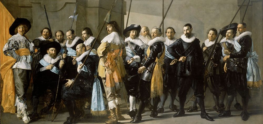 The company of Captain Reinier Reael and Lieutenant Cornelis Michielsz. Blaeuw, Amsterdam, 1637, known as the 'Meagre…